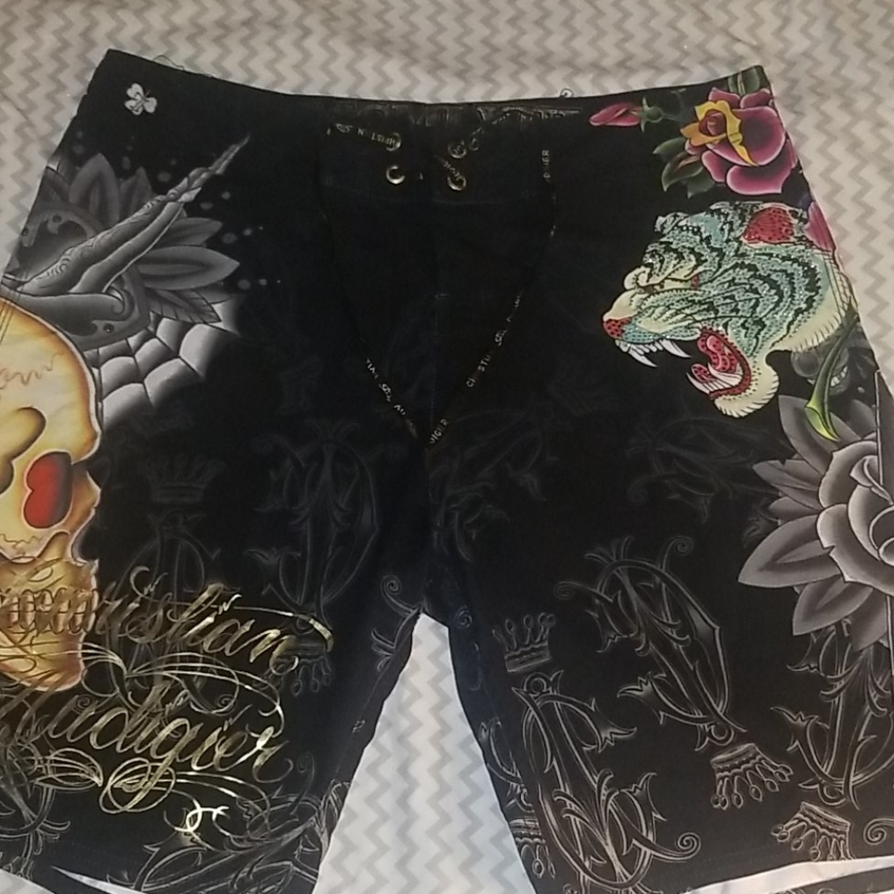 Christian Audigier Board Shorts